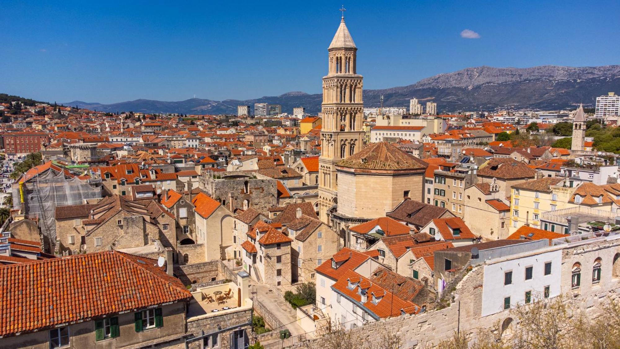 Diocletian Tower - Bella Vista & Palazzo Spalato Esterno foto