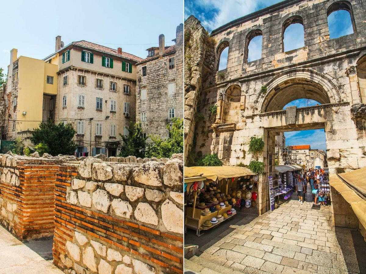 Diocletian Tower - Bella Vista & Palazzo Spalato Esterno foto